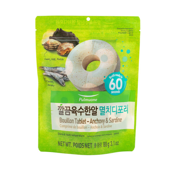 Bouilon Tablet-Anchovy & Sadine<br />깔끔육수한알-멸치디포리 87g
