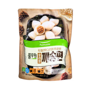 Half-moon Shaped Rice Cake Song-pyeon w/Sesame Filling<br />깨송편 480g <FROZEN>