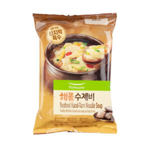 Hand-torn Noodle Soup-Seafood<br />해물수제비 399g