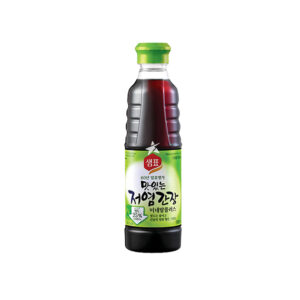 Naturally Brewed Soy Sauce-Less Salt<br />염도낮은 양조간장 500ml
