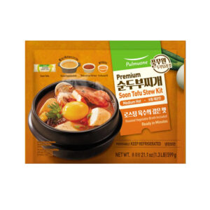 Soon Tofu Soup Kit-Med Hot<br />순두부찌개-보통매운맛 599g