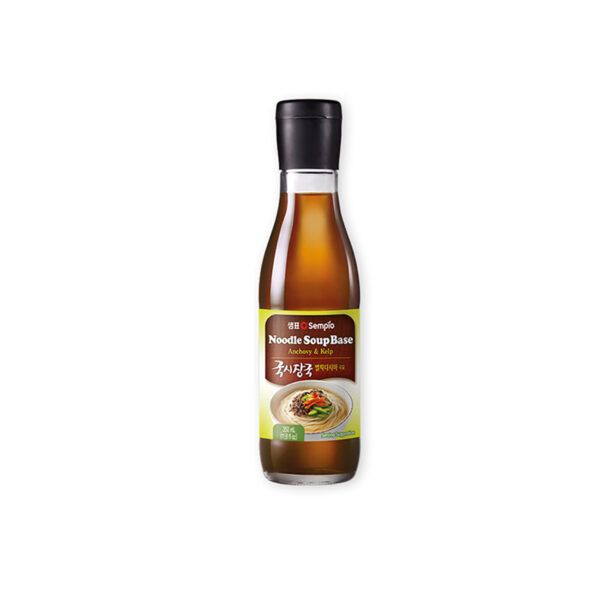 Soup Base-Anchovy & kelp<br />국시장국 멸치다시마(glass bottle) 350ml
