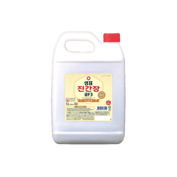Soy Sauce Jin Gold F3<br />진간장 금 F3 5L