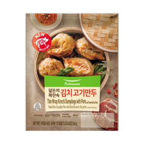 Thin Wrap Kimchi Dumplings with Pork<br />얇은피 김치고기 만두 561g <FROZEN>