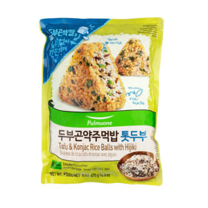 Tofu & Konjac Rice Balls w/Hijiki<br />두부곤약톳주먹밥 482g <FROZEN>