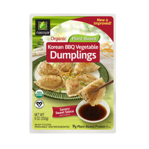 Vegan Organic Dumpling-Korean BBQ<br />비건 유기농만두-한국식바베큐 255g