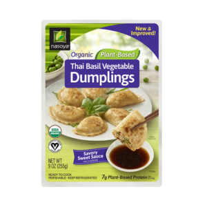 Vegan Organic Dumpling-Thai Basil<br />비건 유기농만두-타이베이즐 255g