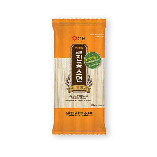 Wheat Noodles-Chewy & Thin<br />진공소면 500g