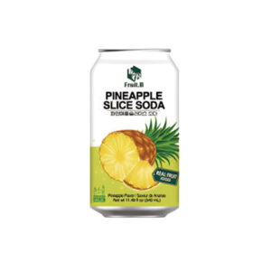 FRUIT B. Pineapple Slice Soda<br />파인애플 슬라이스 소다 340ml X 24